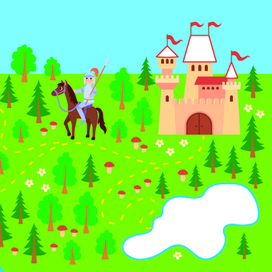 Карта сказочной страны