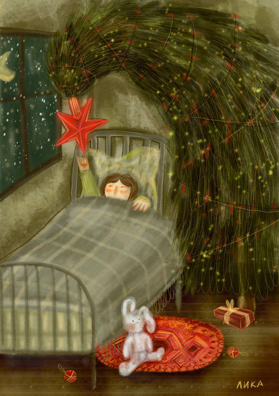 История по самый лучший новый год