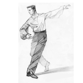 Набросок  человека