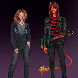 Персонажи для комикса