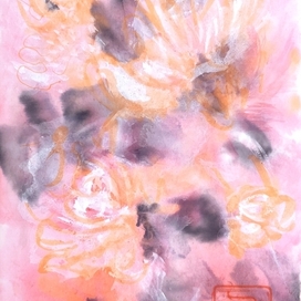 Открытка на рисовой бумаге