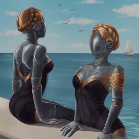 "Twins" Atomic Heart. Fanart  