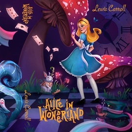 Обложка для книги "Алиса в стране чудес"
