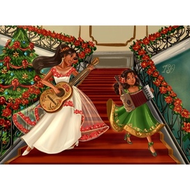 Принцесса Елена с сестрой 