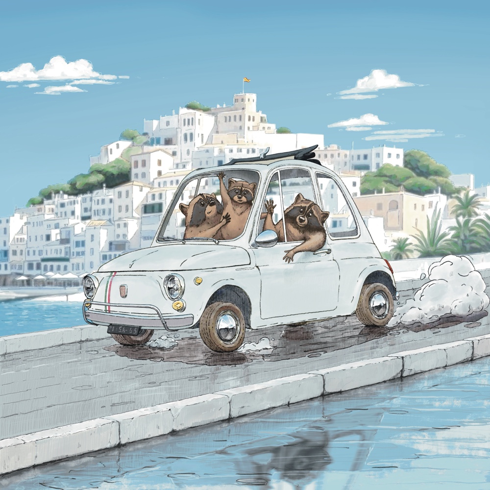 Fiat500. Family trip.