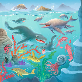 Водоплавающие динозавры