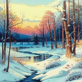 Зимнее русло