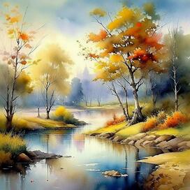 Осенее русло 