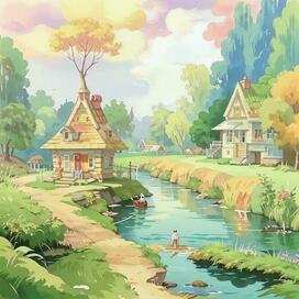 Летняя деревня