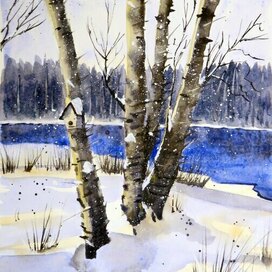 Деревья в марте