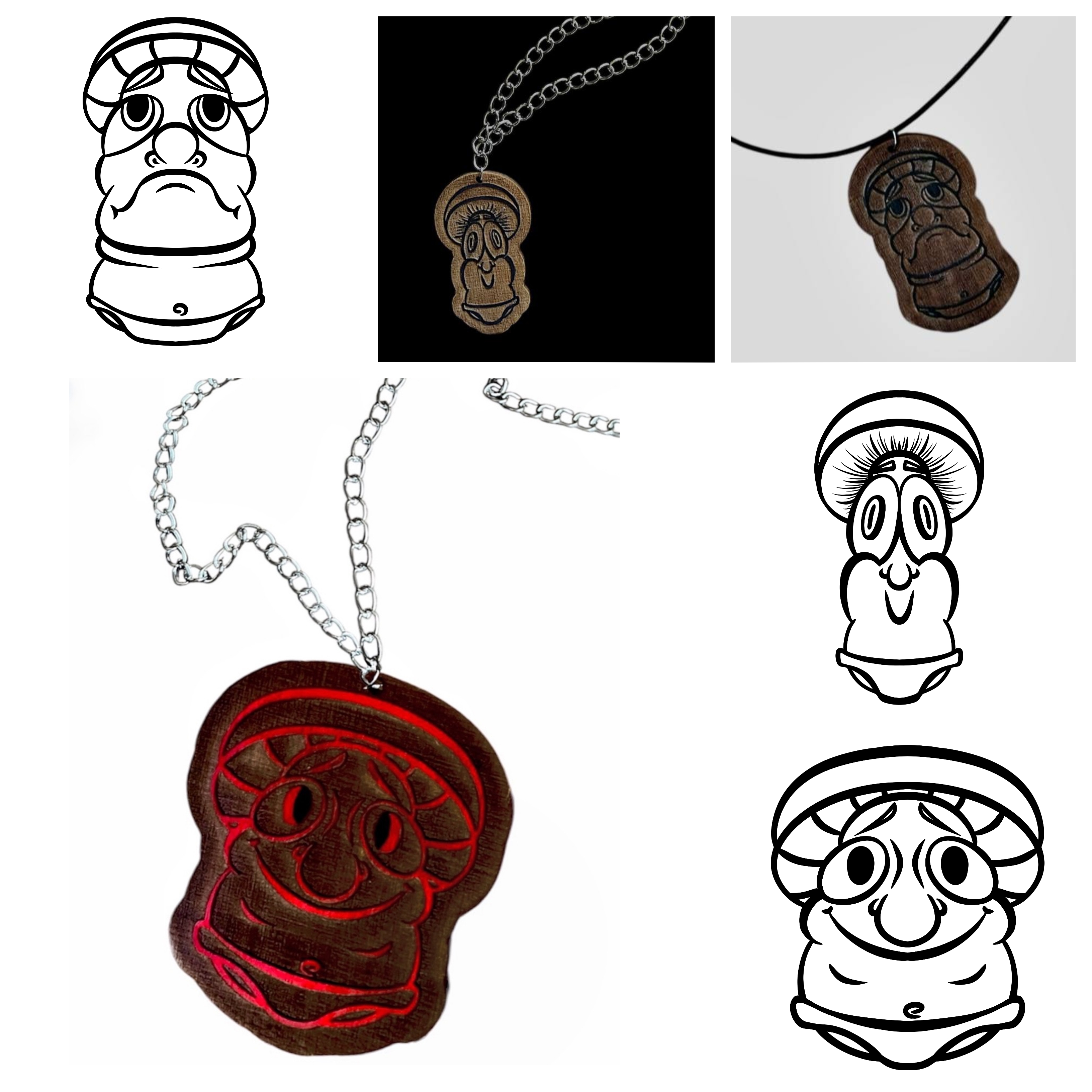 Подвесочки с моими грибами