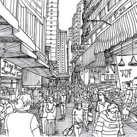 В большом городе