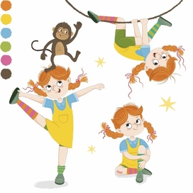 Пеппи Длинный Чулок 