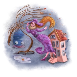 Иллюстрация к стихам.