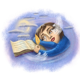 Иллюстрация к стихотворению про поиск Бога