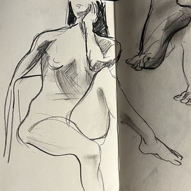 наброски с натуры 