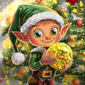 Новогодний Эльф