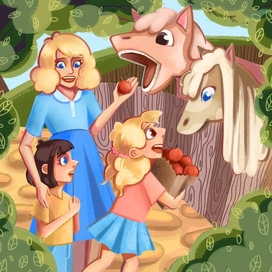 Иллюстрация для 2-го конкурса издательства «Инопланетянин»