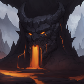 Valley of Fire. Environment concept