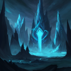 Concept art. Foothills. Environment concept