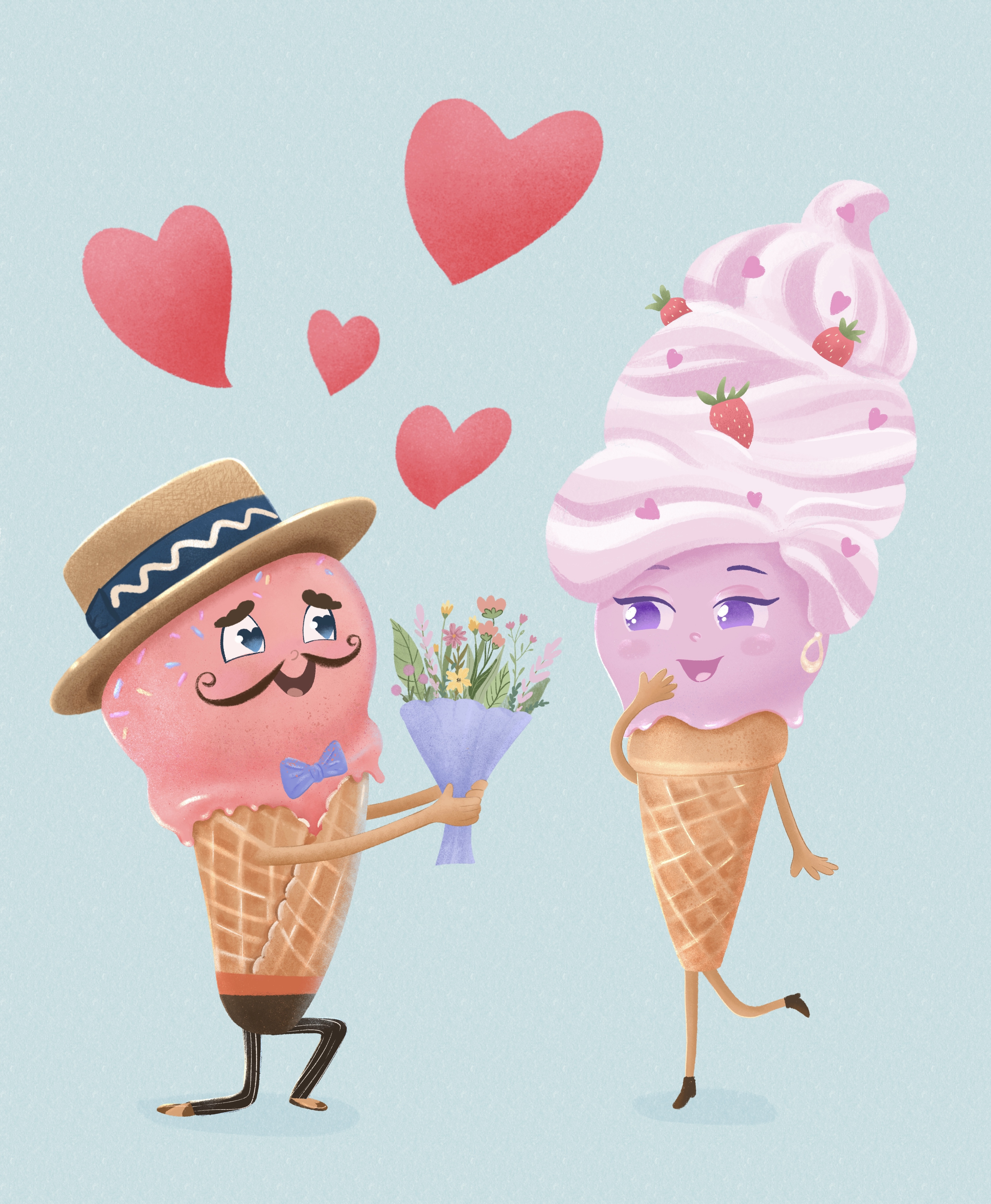 Открытка на день св. Валентина