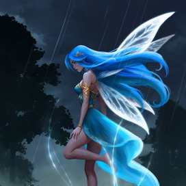 Fairy. Illustration. Character Design. Concept