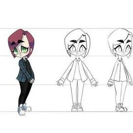 Разработка персонажа для анимационного фильма