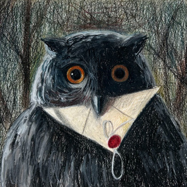 Сова с письмом