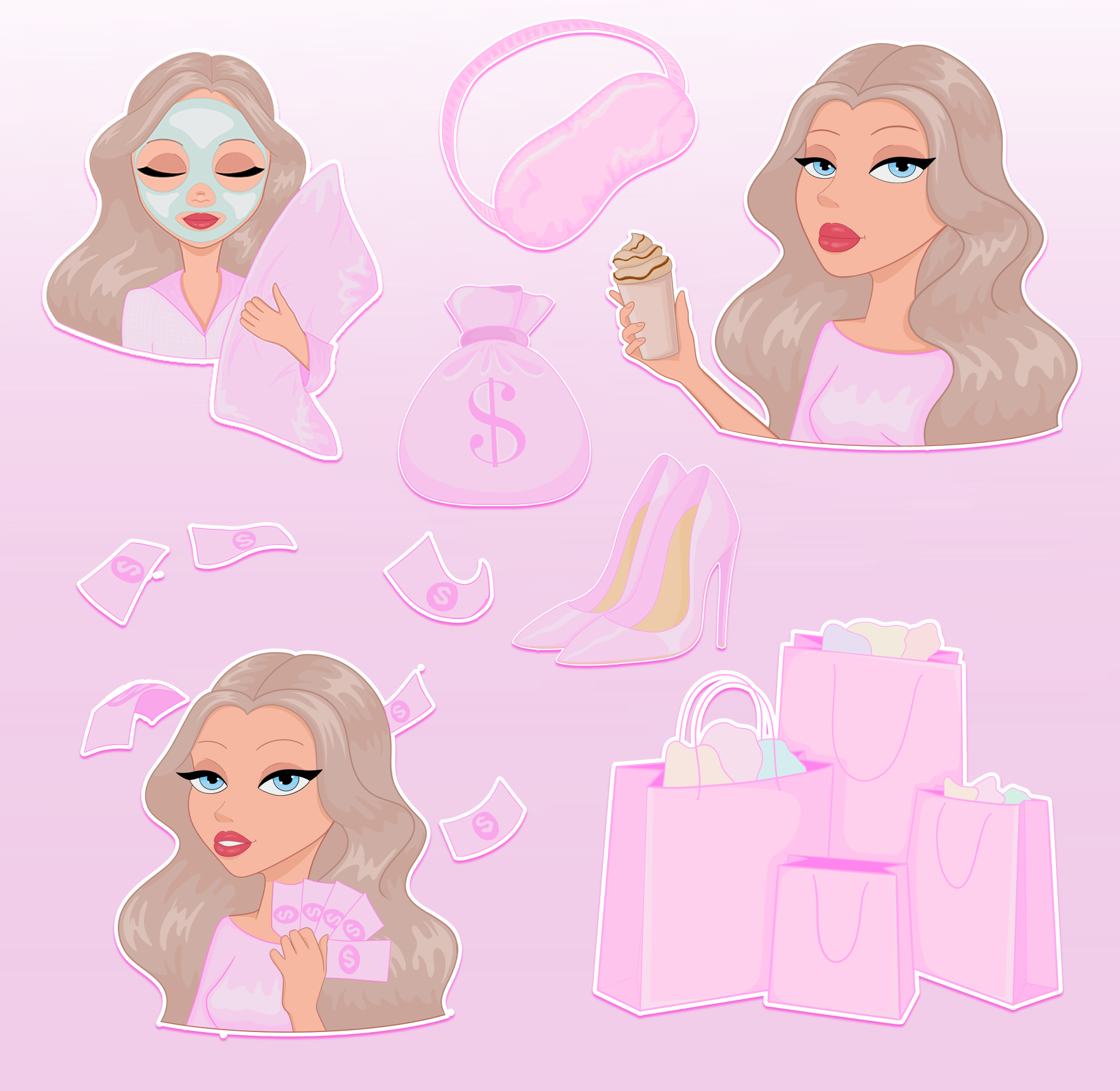 Стикерпак для магазина одежды