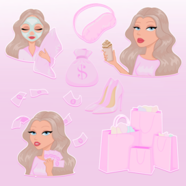 Стикерпак для магазина одежды