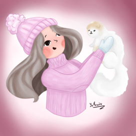 Портрет с питомцем