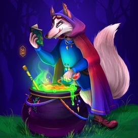 Персонаж для настольной игры "Чародеи лесной чащи"Лис Госгеф