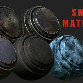 Substance 3D Painter / Smart materials