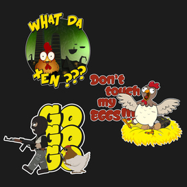 Стикеры на оружие для игры Counter-Strike 2