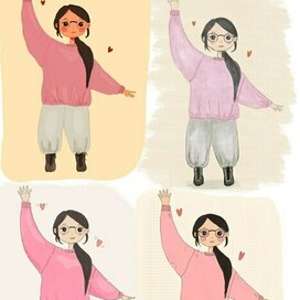 Разная палитра