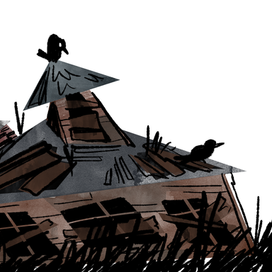 Заброшенный домик