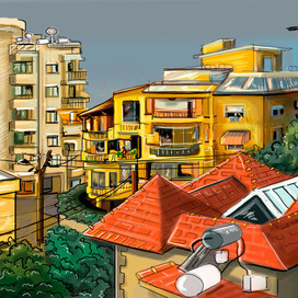 городские зарисовки