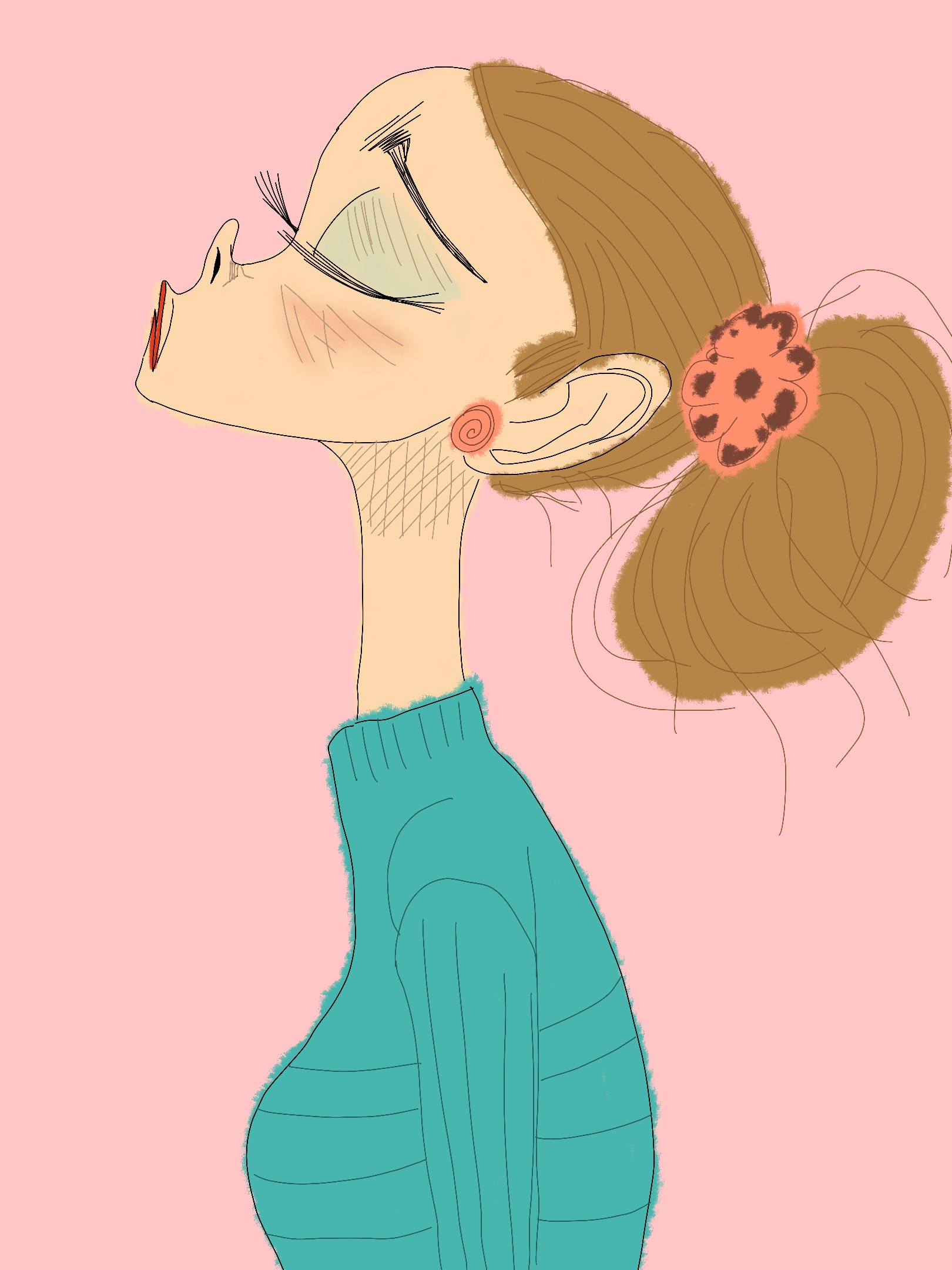 Дама возмущена