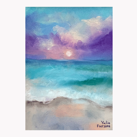 Фиолетовый закат