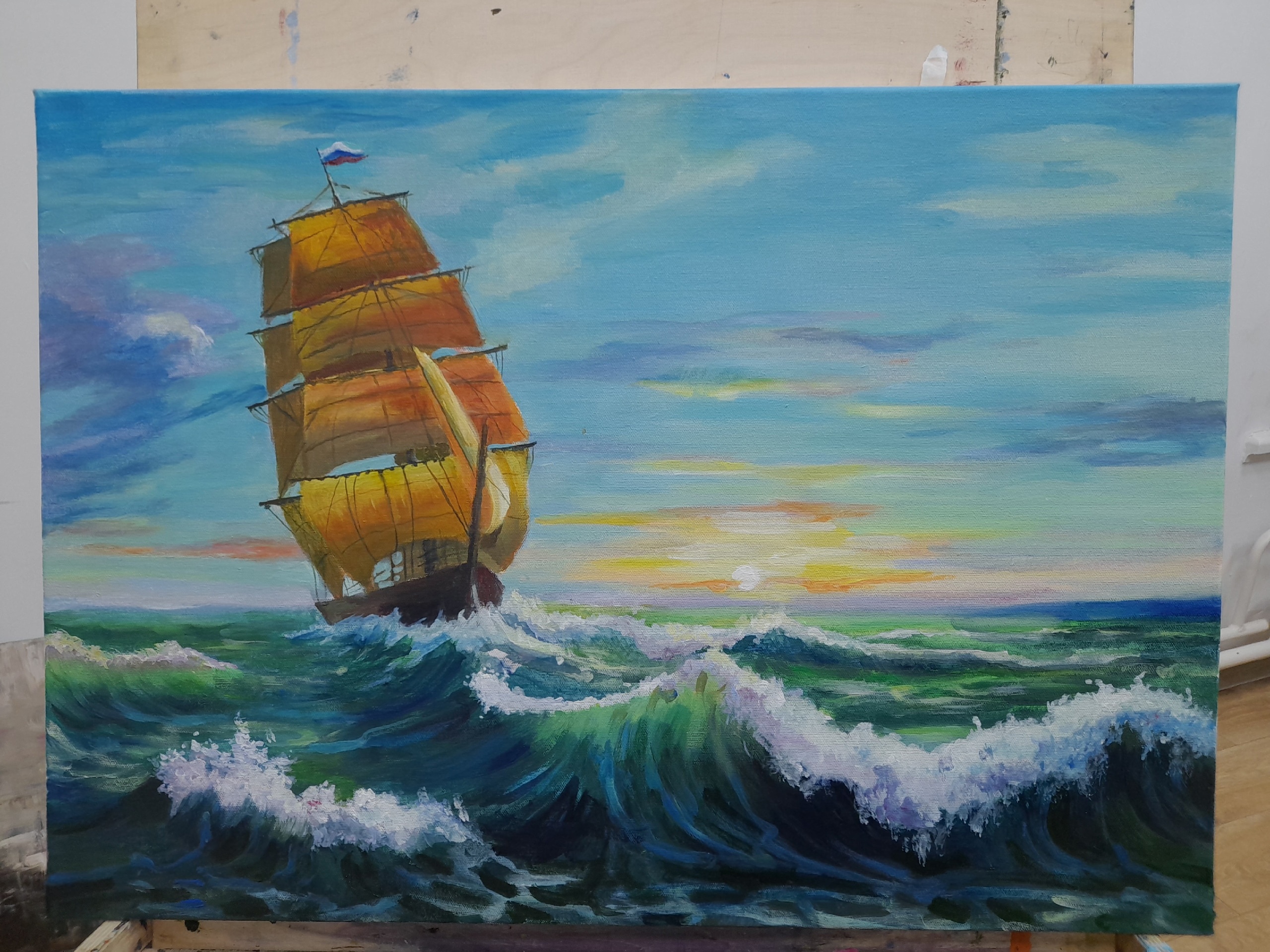 Бегущий по волнам