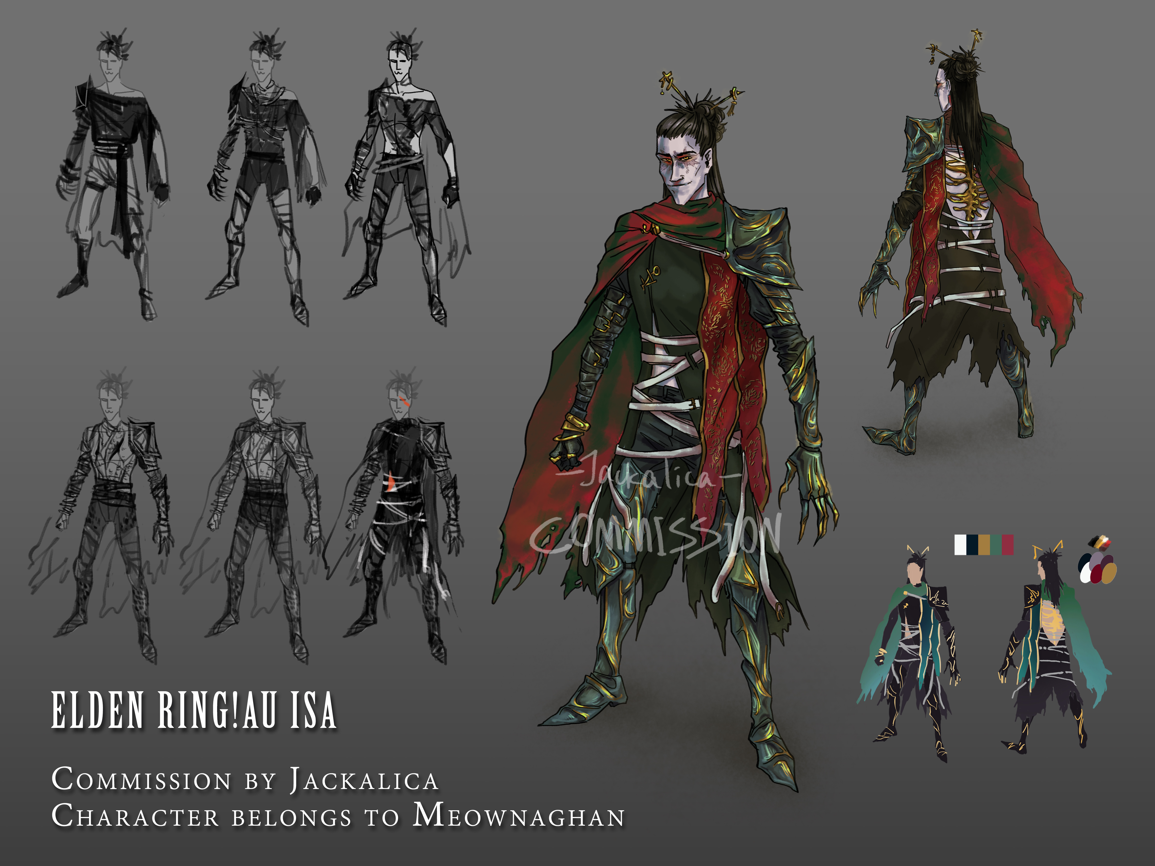 Концепт персонажа на заказ