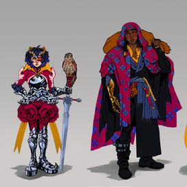 Концепт персонажей