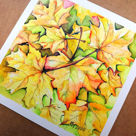 Осенние листья 