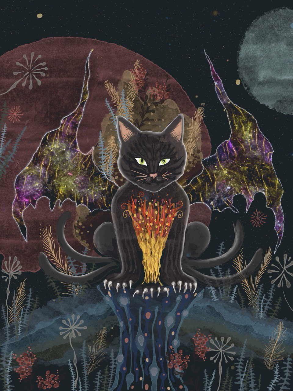 Тотем Летучий Кот