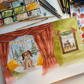 Книжная иллюстрация 