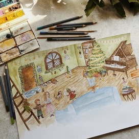 Книжная иллюстрация 