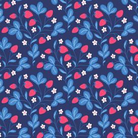 Паттерн клубничный