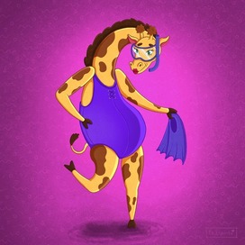 Бекки — инструктор по фридайвингу