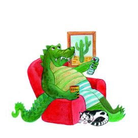 К - крокодил, азубка