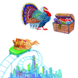 И - индюк, азбука